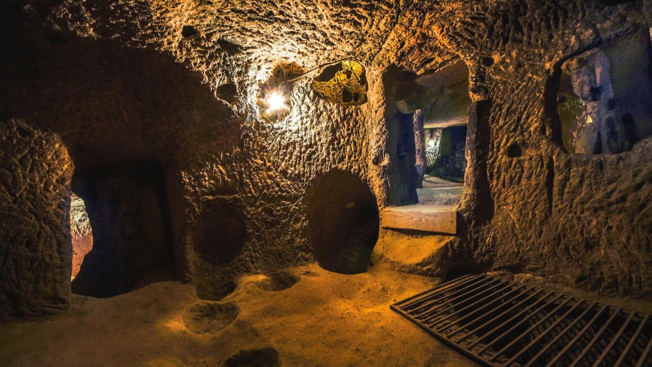 Derinkuyu The Ancient Underground City Big Enough for 20,000 People